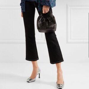 Roger Vivier Belle Vivier Trompette 70mm Leather Pumps
